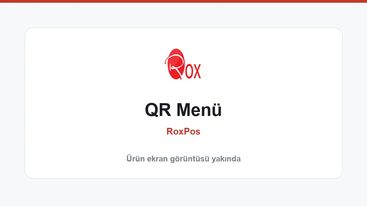 QR Ordering System for Tables